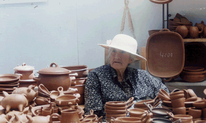 Woman Pottery